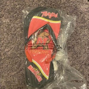 NWT Maryland Terrapins Men’s Flip Flops